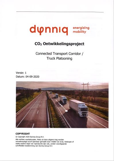 Ontwikkelingsproject Truck Platooning